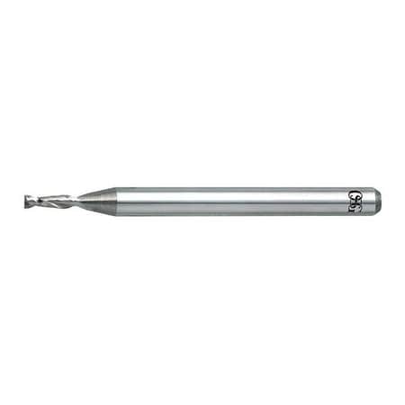 Carbide End Mill, 0.02in dia, 0.0630in Cut MPN:492-0200