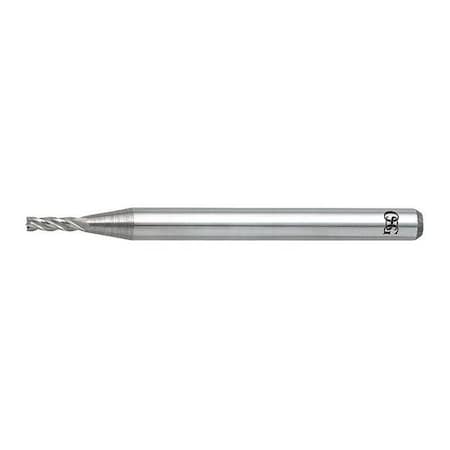 Carbide End Mill, 0.04in dia, 0.1250in Cut MPN:494-0400