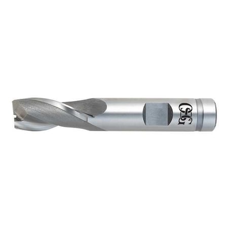 HSS End Mill, 1/4in.dia., 1/2in.Cut L MPN:5200305