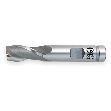 End Mill, Cobalt, 7/8, 2 FL, SGL Sq End, CC MPN:5203200