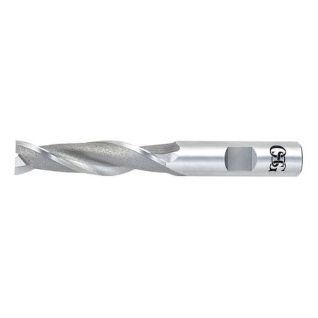 HSS End Mill, 1-1/8in.dia., 3in.Cut L MPN:5255200
