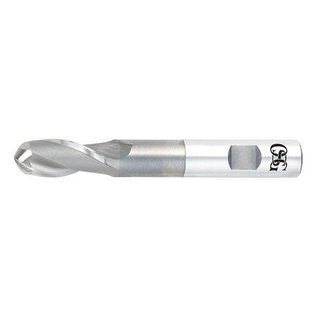 HSS End Mill, 1/8in.dia., 3/8in.Cut L MPN:5260100