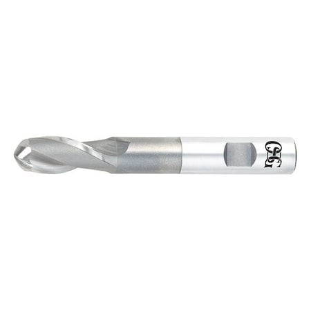 HSS End Mill, 1/2in.dia., 1in.Cut L MPN:5261100