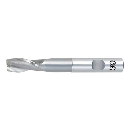 HSS End Mill, 5/8in.dia., 1-3/8in.Cut L MPN:5272100