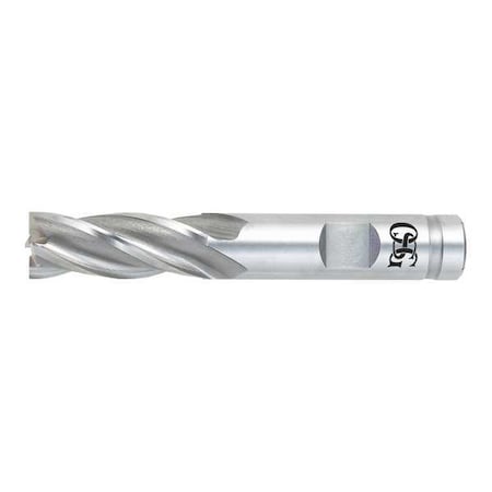 HSS End Mill, 1/2in.dia., 1/2in.Cut L MPN:5411008