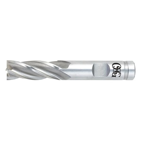 HSS End Mill, 1-1/2in.dia., 3in.Cut L MPN:5486200