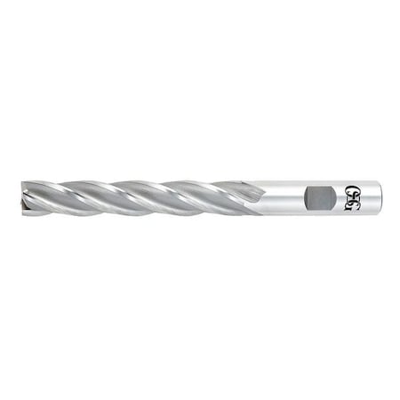 HSS End Mill, 1/2in.dia., 3in.Cut L MPN:5581108