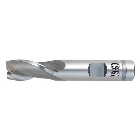 HSS End Mill, 6.5mm1/2in.Cut L MPN:5808400