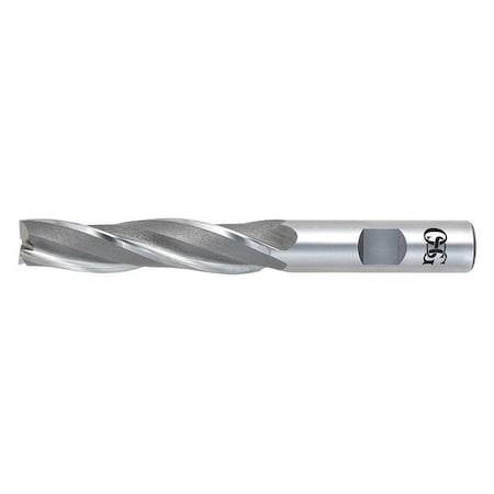 HSS End Mill, 1/4in.dia., 1-1/4in.Cut L MPN:5916300