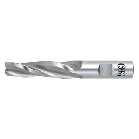 HSS End Mill, 1/4in.dia., 3-1/4in.Cut L MPN:5936500