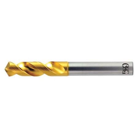 Screw Machine Drill Bit, 1.20 mm Size, 140 Degrees Point Angle, High Speed Steel, TiAlN Finish MPN:6151211