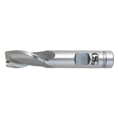 Sq. End Mill, Single End, Pow Met, 1-1/2