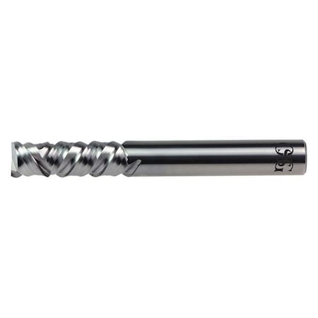 Carbide End Mill, 1/2 in. dia, 2 in. Cut L MPN:668-5002