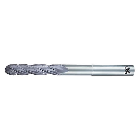Carbide End Mill, 3/8in dia, 1-1/2in Cut L MPN:70311416