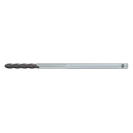 Carbide End Mill, 3/32in dia., 3/8in Cut L MPN:72310516