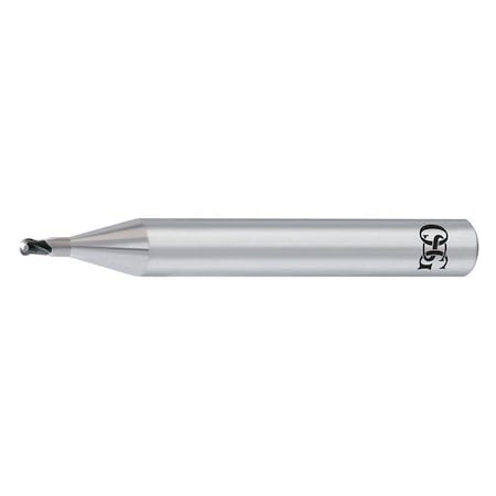 Carbide End Mill, 1.70mm dia, 1.00mm Cut L MPN:8525217