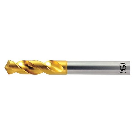 Screw Machine Drill Bit, 5/32 in Size, 130 Degrees Point Angle, High Speed Steel, TiAlN Finish MPN:859539711