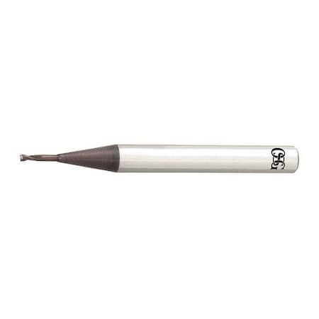 Carbide End Mill, 2.50mm dia, 3.70mm Cut L MPN:HP410-0984