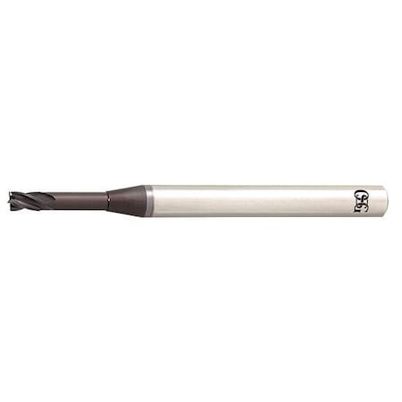 Carbide End Mill, 1/4 in. dia., 3/8 in Cut MPN:HP411-2500