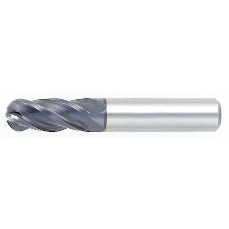 Carbide End Mill, HP441, 8.0mm D, 21mm Cut MPN:HP441-3150