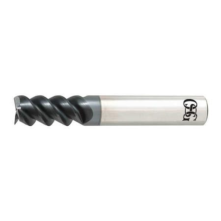 Carbide End Mill, 3/16in dia., 5/8in Cut L MPN:HP460-1875