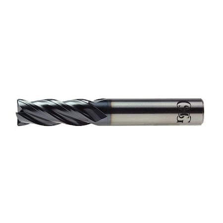 Carbide End Mill, VG436, 5/8 D, 1 1/4 Cut L MPN:VG436-6251
