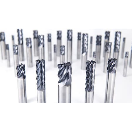 Corner Radius End Mill, 0.375 in MPN:VGM6-0045