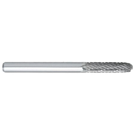 Carbide Bur, Cylindrical Ball Nose, 1/8 in MPN:800-8004