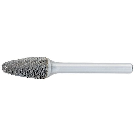 Carbide Bur, Round Nose Tree, 1/2 in. MPN:803-5001