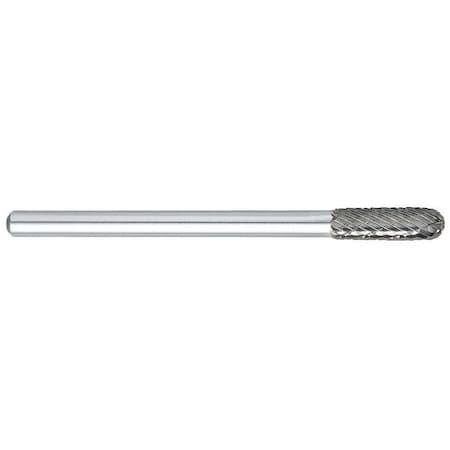 Carbide Bur, Cylindrical Ball Nose, 5/32in MPN:820-0002