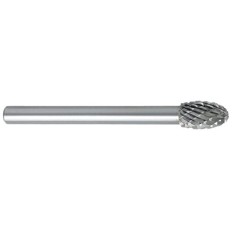 Oval Bur SE, Radius End, 3/16