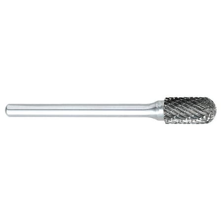 Carbide Bur, Cylindrical Ball Nose, 3/16in MPN:820-0012