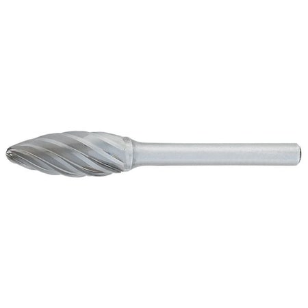 Flame Bur, 16.00mm, Carbide, Aluminum Cut MPN:885-6250-60