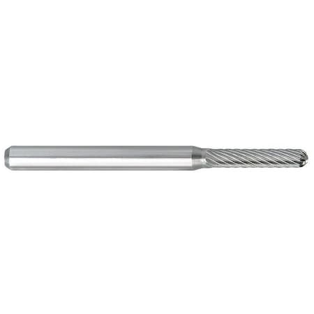 Carbide Bur, Cylindrical Ball Nose, 3/32in MPN:900-9007