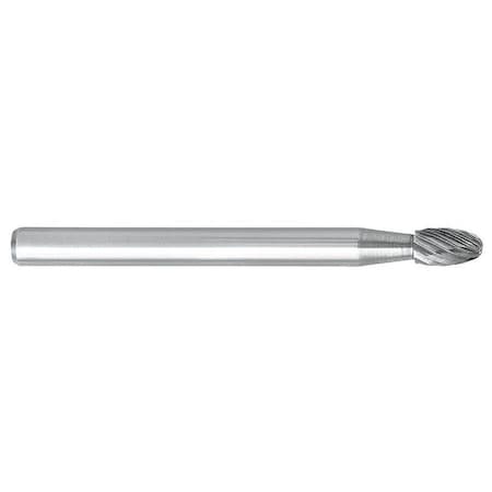 Oval Bur SE, Radius End, 1/8