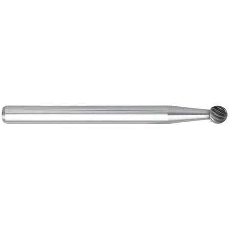 Ball Bur SD, Single End, 1/8