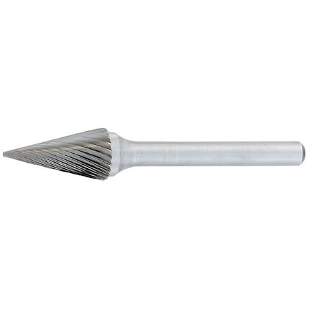 Cone Bur, Pointed End, 1/4