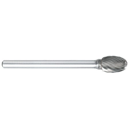 Oval Bur SE, Radius End, 6.35mm, Carbide MPN:915-0008-30