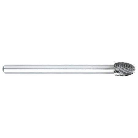 Oval Bur SE, Radius End, 3/16