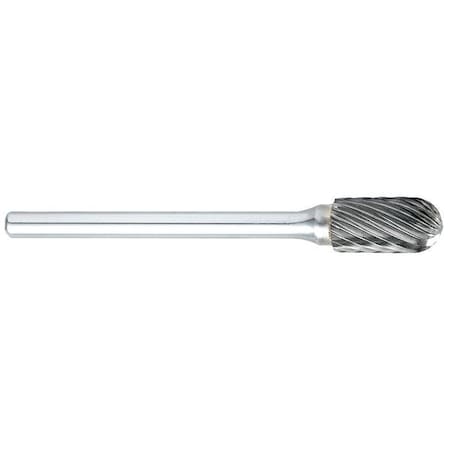 Carbide Bur, Cylindrical Ball Nose, 3/16in MPN:920-0012