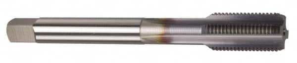 Straight Flute Tap: 1/2-13 UNC, 4 Flutes, Bottoming, 3B Class of Fit, Powdered Metal, TiCN Coated MPN:1005301408