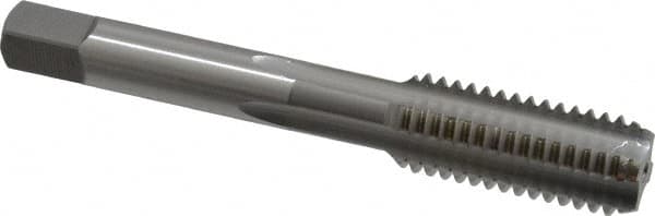 Straight Flute Tap: 1/2-13 UNC, 4 Flutes, Bottoming, 2B Class of Fit, High Speed Steel, Bright/Uncoated MPN:1142600