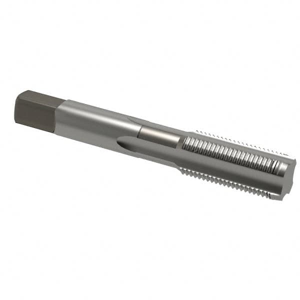 Straight Flute Tap: 7/8-14 UNF, 4 Flutes, Plug, 3B Class of Fit, High Speed Steel, Bright/Uncoated MPN:1663900