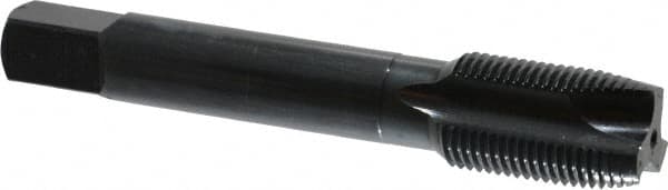 Spiral Point Tap: 3/4-16 UNF, 3 Flutes, Plug, 2B Class of Fit, Vanadium High Speed Steel, Oxide Coated MPN:2533801
