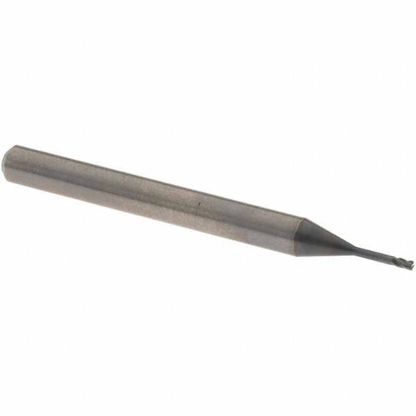Square End Mill: 1.00 mm Dia, 1.50 mm LOC, 4 Flute, Solid Carbide MPN:3172006