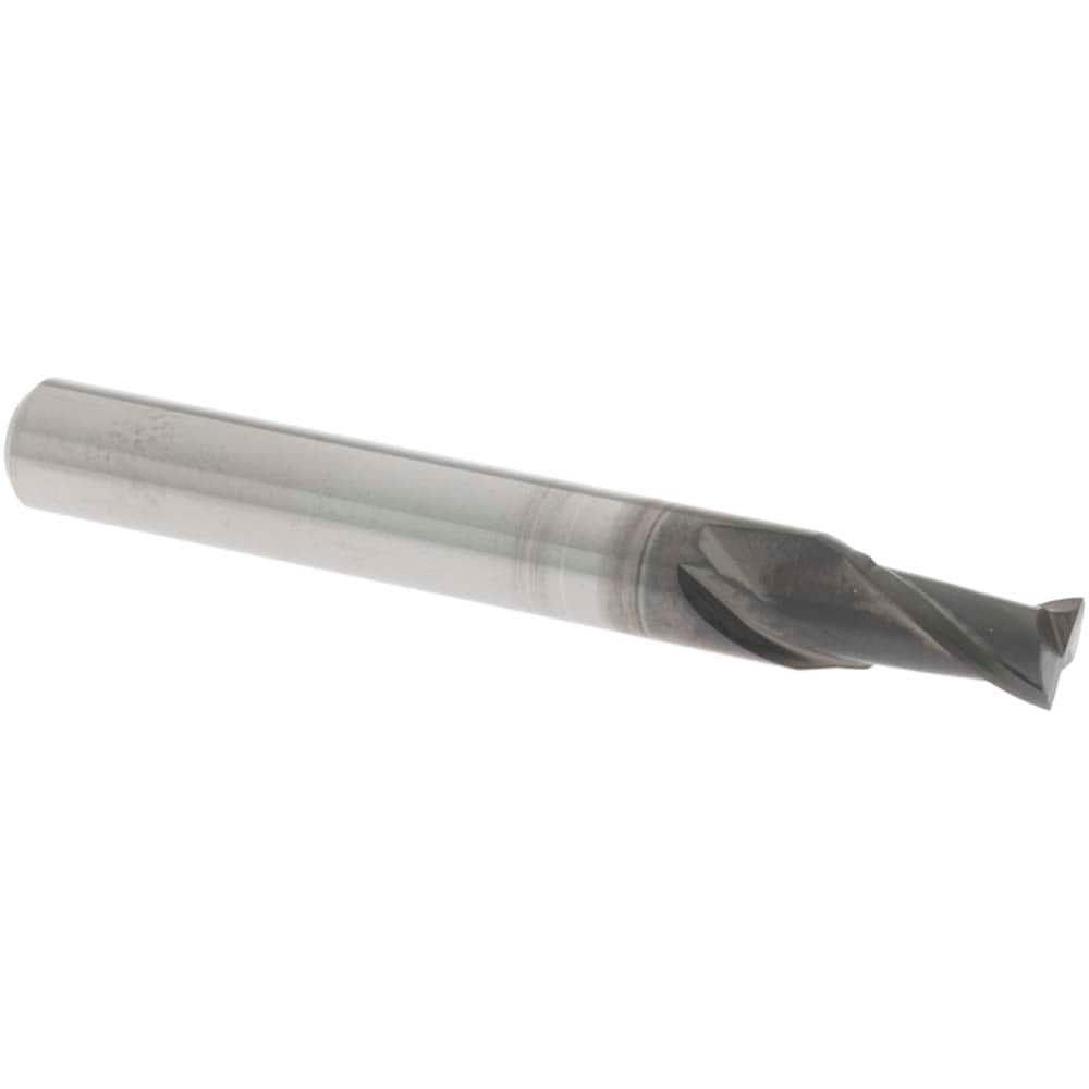 Square End Mill: 5.10 mm Dia, 7.70 mm LOC, 2 Flute, Solid Carbide MPN:3181851