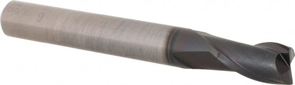 Square End Mill: 6.00 mm Dia, 9.00 mm LOC, 2 Flute, Solid Carbide MPN:3181860