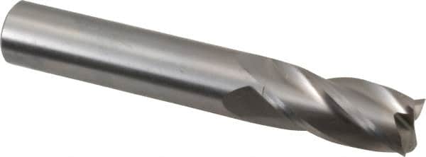 Square End Mill: 0.5512'' Dia, 1.1811'' LOC, 4 Flutes, Solid Carbide MPN:404-5512