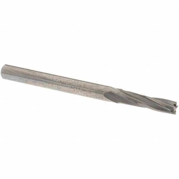 Square End Mill: 7/64'' Dia, 7/16'' LOC, 1/8'' Shank Dia, 1-1/2'' OAL, 4 Flutes, Solid Carbide MPN:409-1094