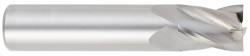 Square End Mill: 0.2362'' Dia, 0.4724'' LOC, 4 Flutes, Solid Carbide MPN:414-2362